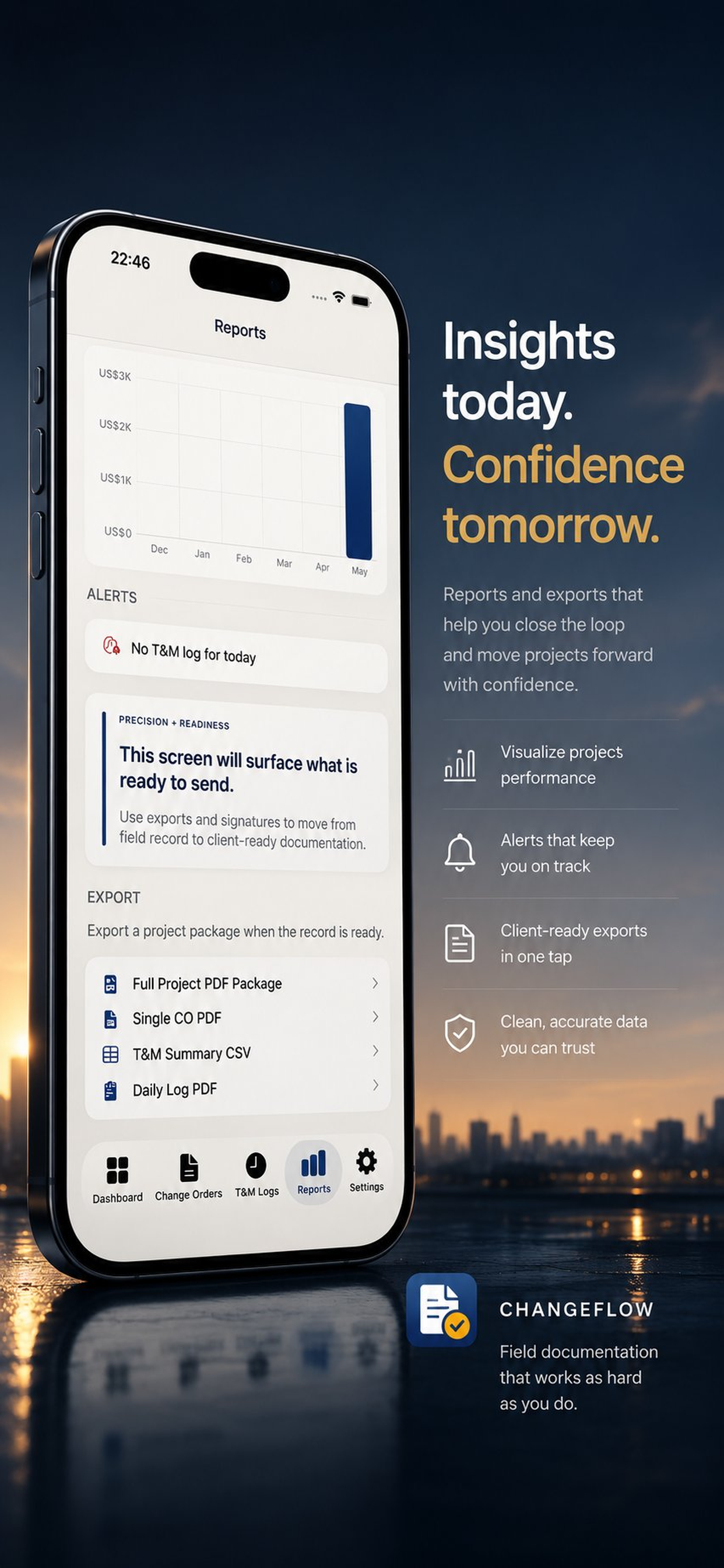 ChangeFlow developer-provided iPhone screenshot 6