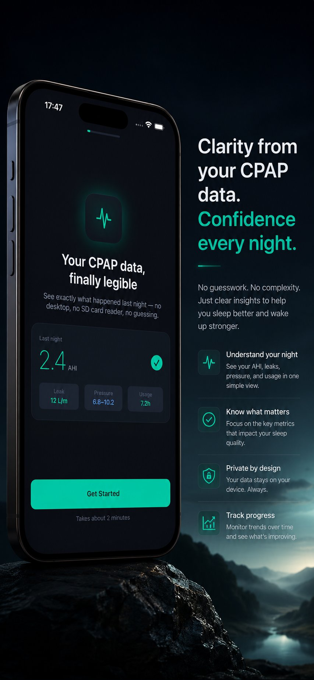 CPAP Insight developer-provided iPhone screenshot 3