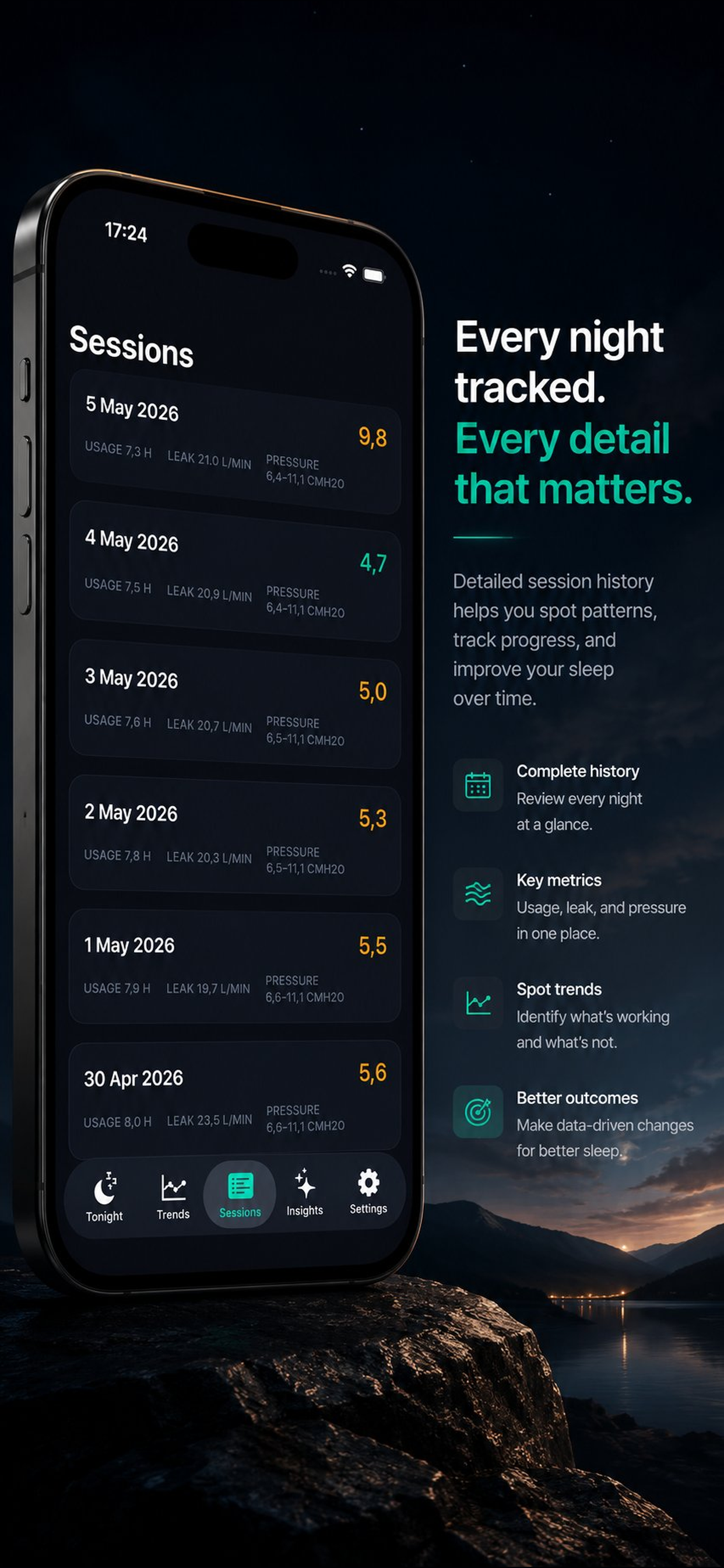 CPAP Insight developer-provided iPhone screenshot 4