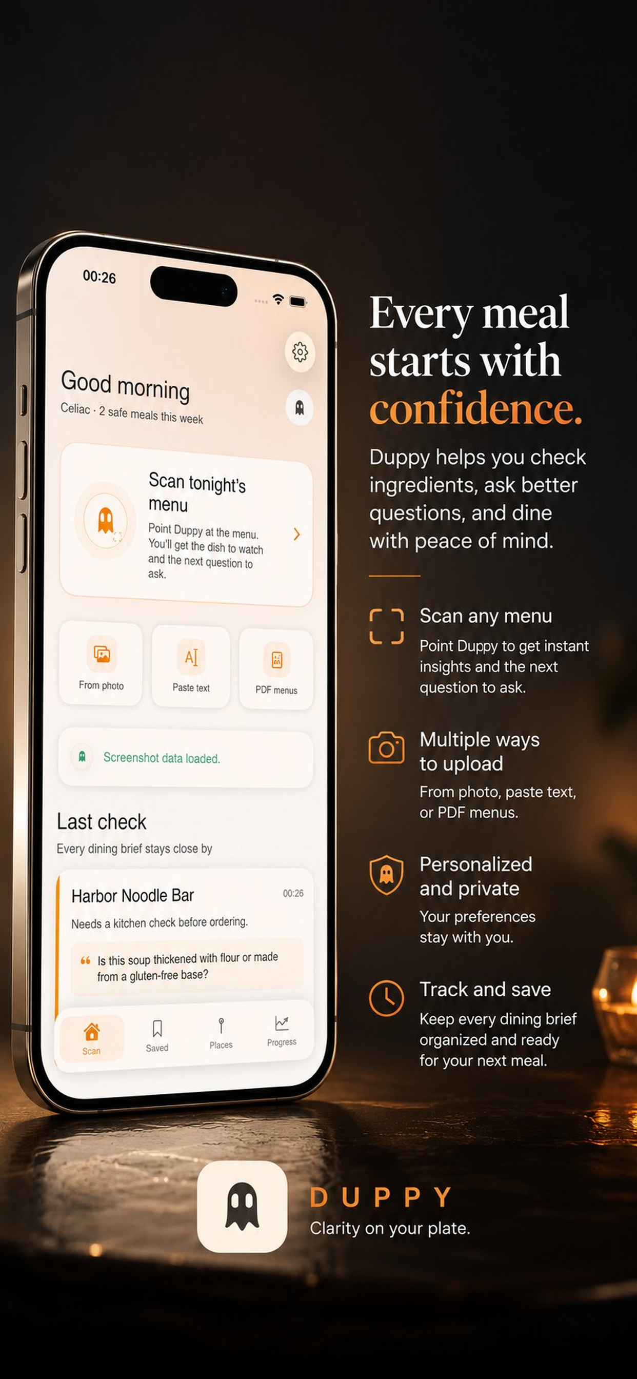Duppy developer-provided iPhone screenshot 2