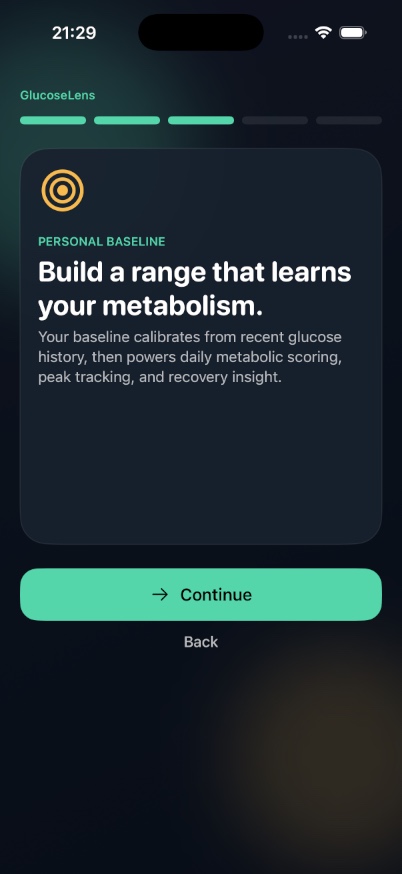 GlucoseLens developer-provided iPhone screenshot 7