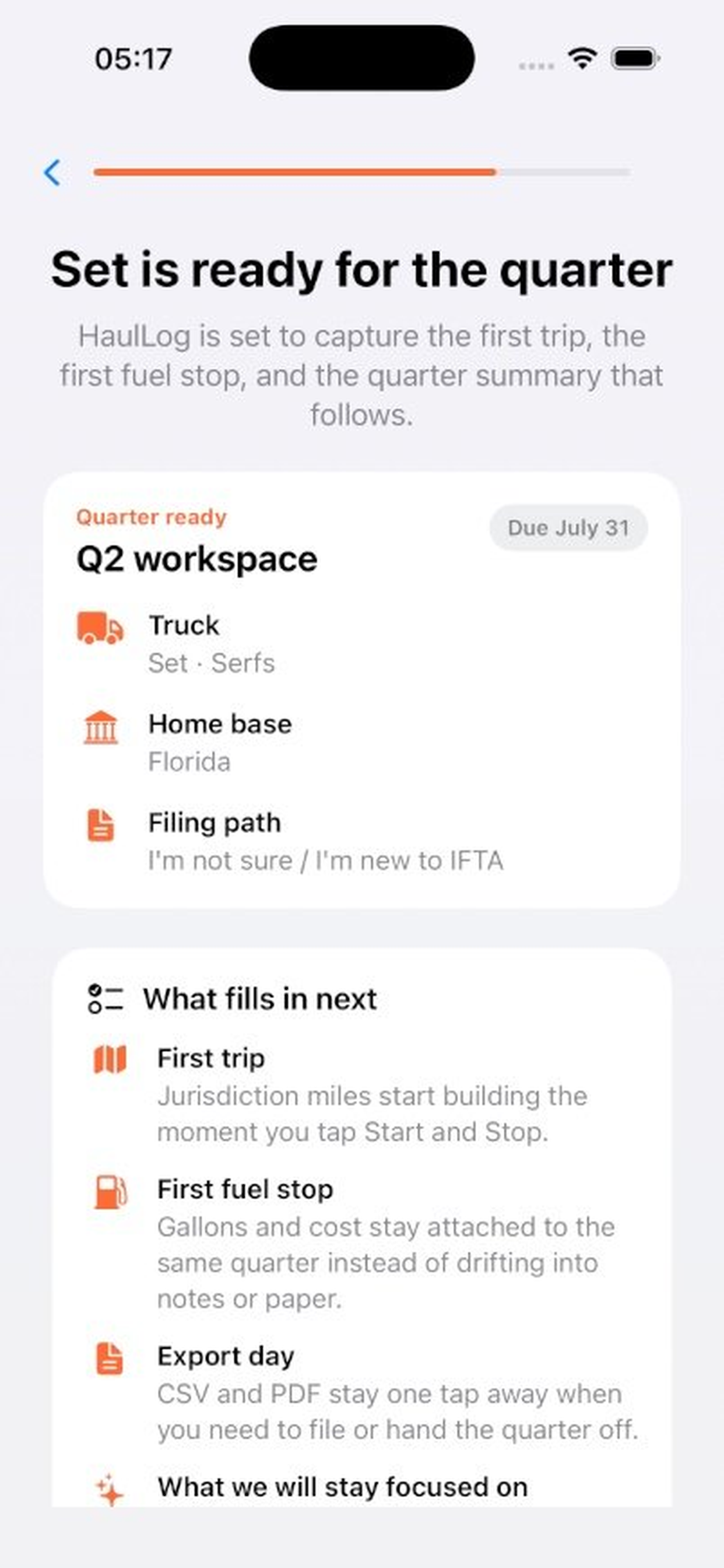 HaulLog developer-provided iPhone screenshot 3