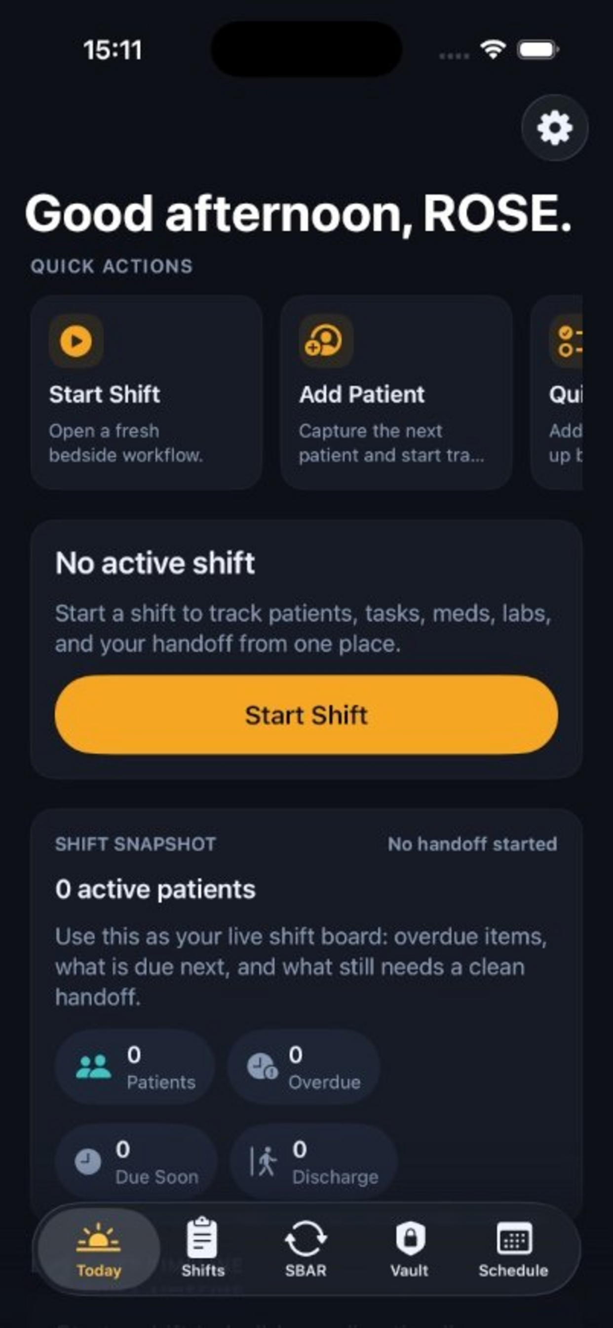 Nursely developer-provided iPhone screenshot 3