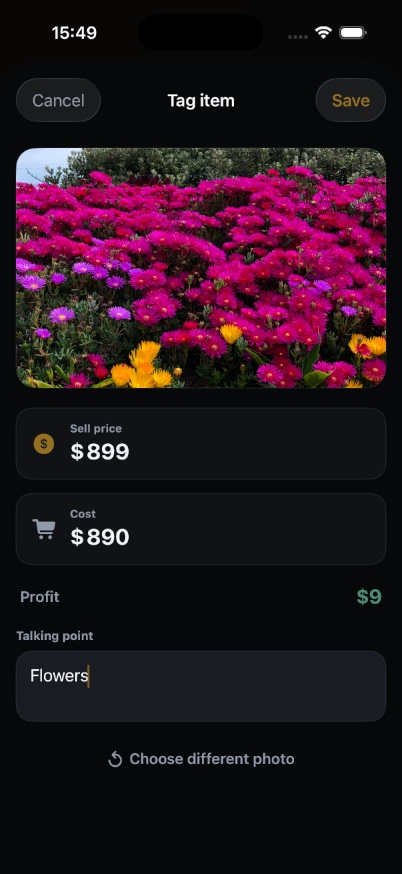 Oasic developer-provided iPhone screenshot 4