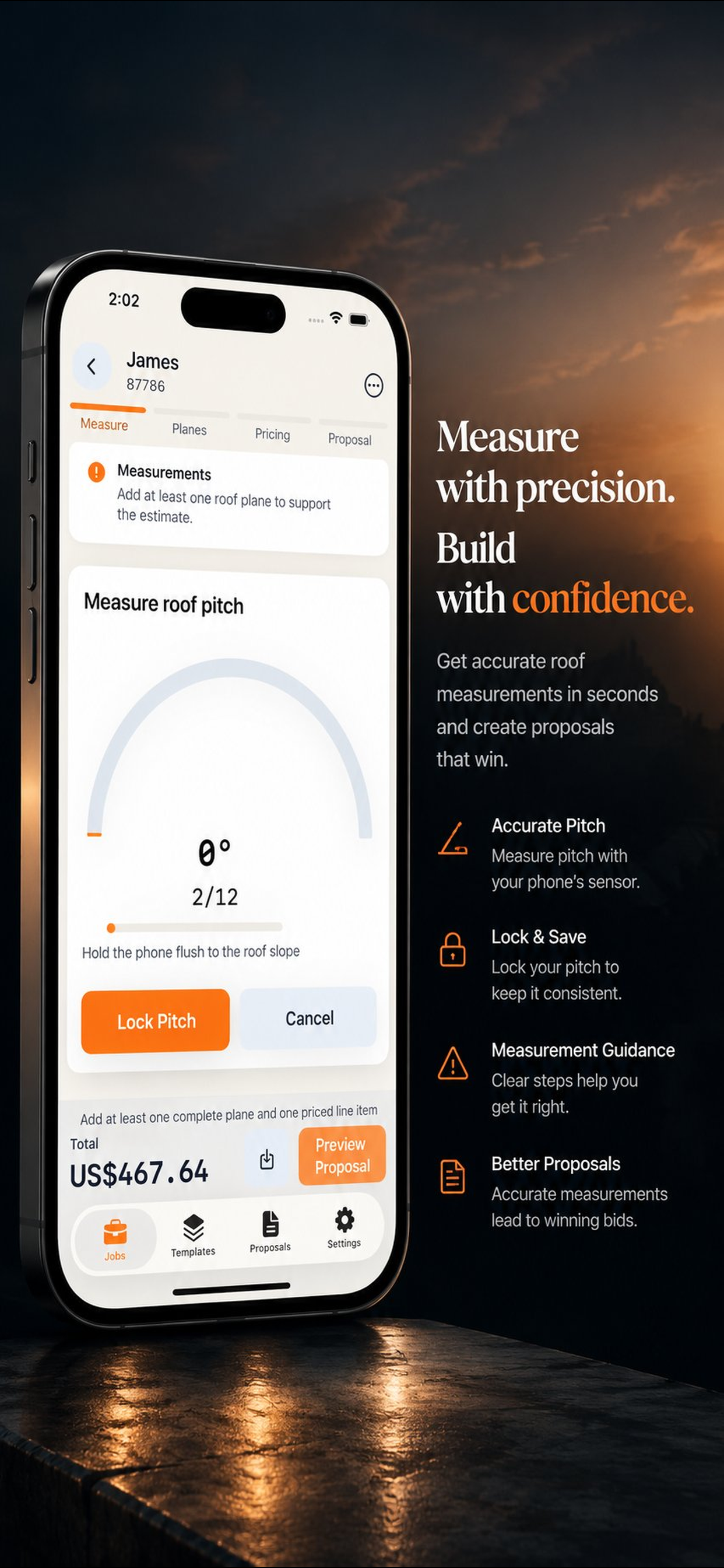 PitchQuote developer-provided iPhone screenshot 2