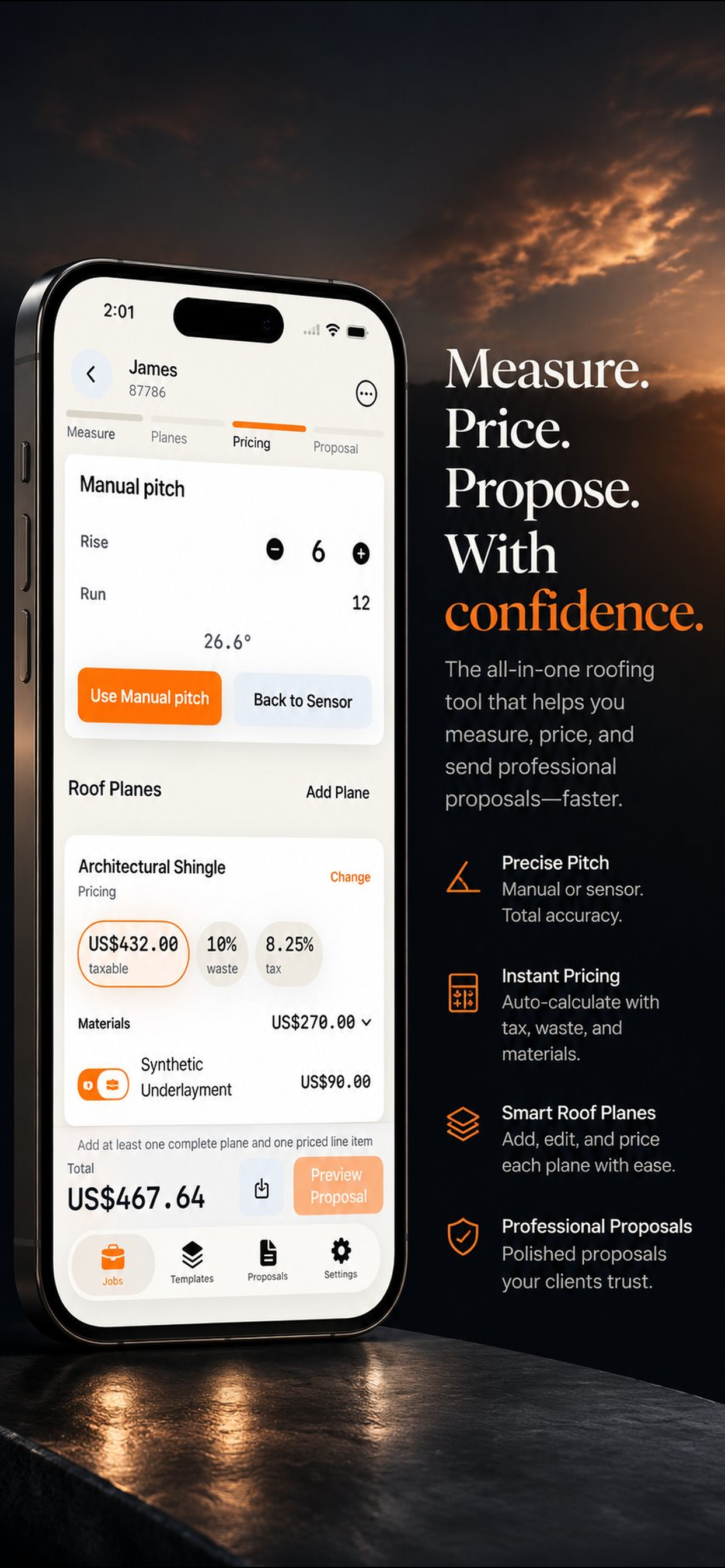 PitchQuote developer-provided iPhone screenshot 3