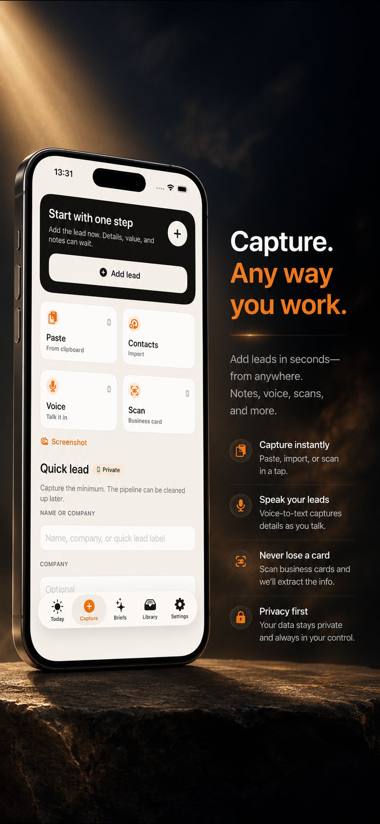 Sales Pilot developer-provided iPhone screenshot 1