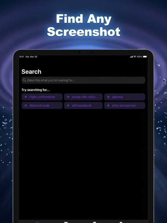 Scrybe: Screenshot Search App Store ipad screenshot 1