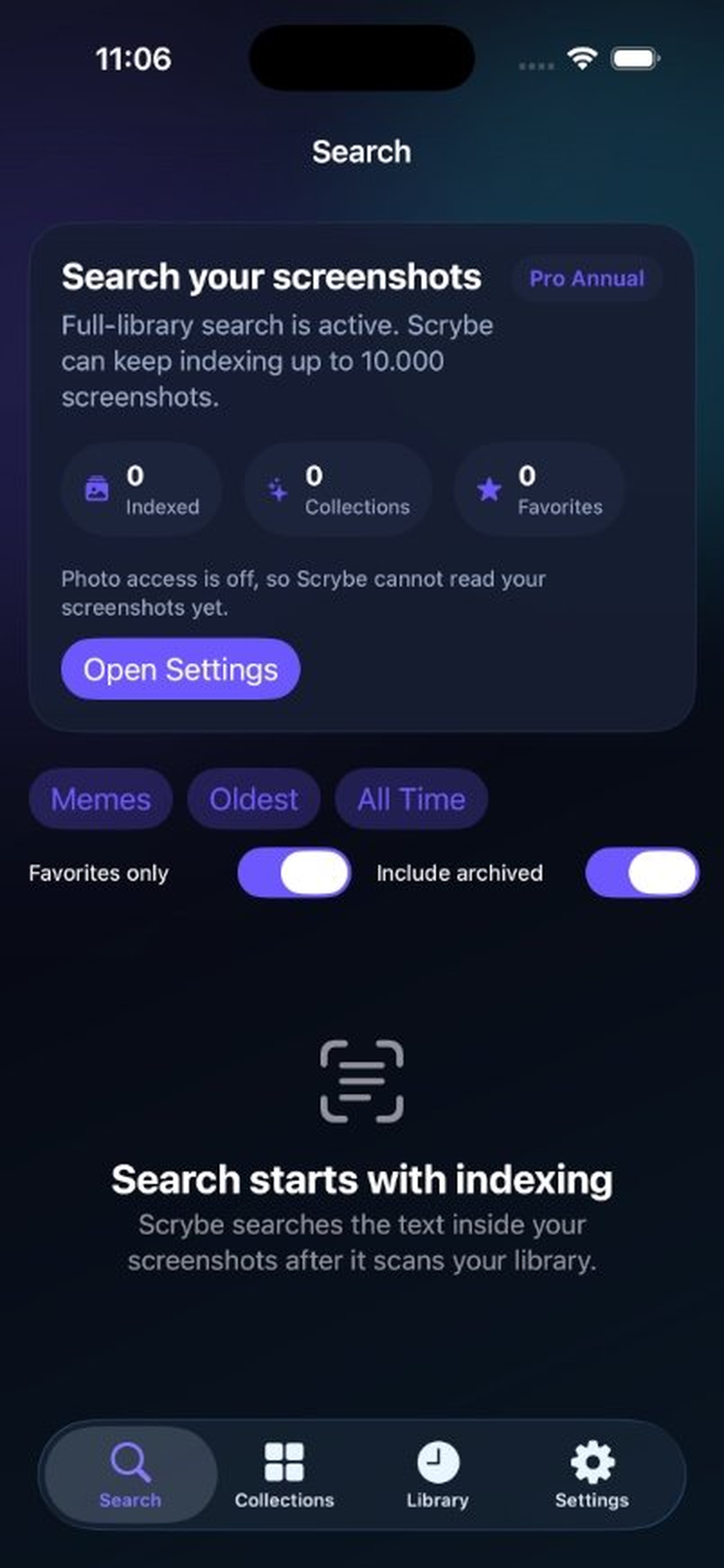 Scrybe developer-provided iPhone screenshot 4